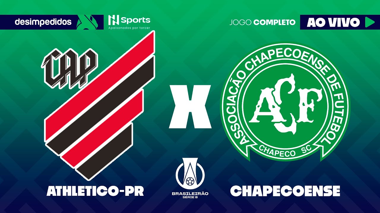 🔴 ATHLETICO-PR X CHAPECOENSE | AO VIVO E COM IMAGENS | BRASILEIRÃO SÉRIE B 2025
