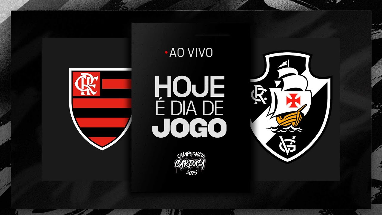 AO VIVO - FLAMENGO x VASCO | CARIOCA 2025