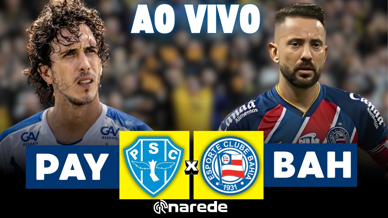 PAYSANDU X BAHIA TRANSMISSÃO AO VIVO COPA DO BRASIL 2025 - 3ª FASE DIRETO DO MANGUEIRÃO
