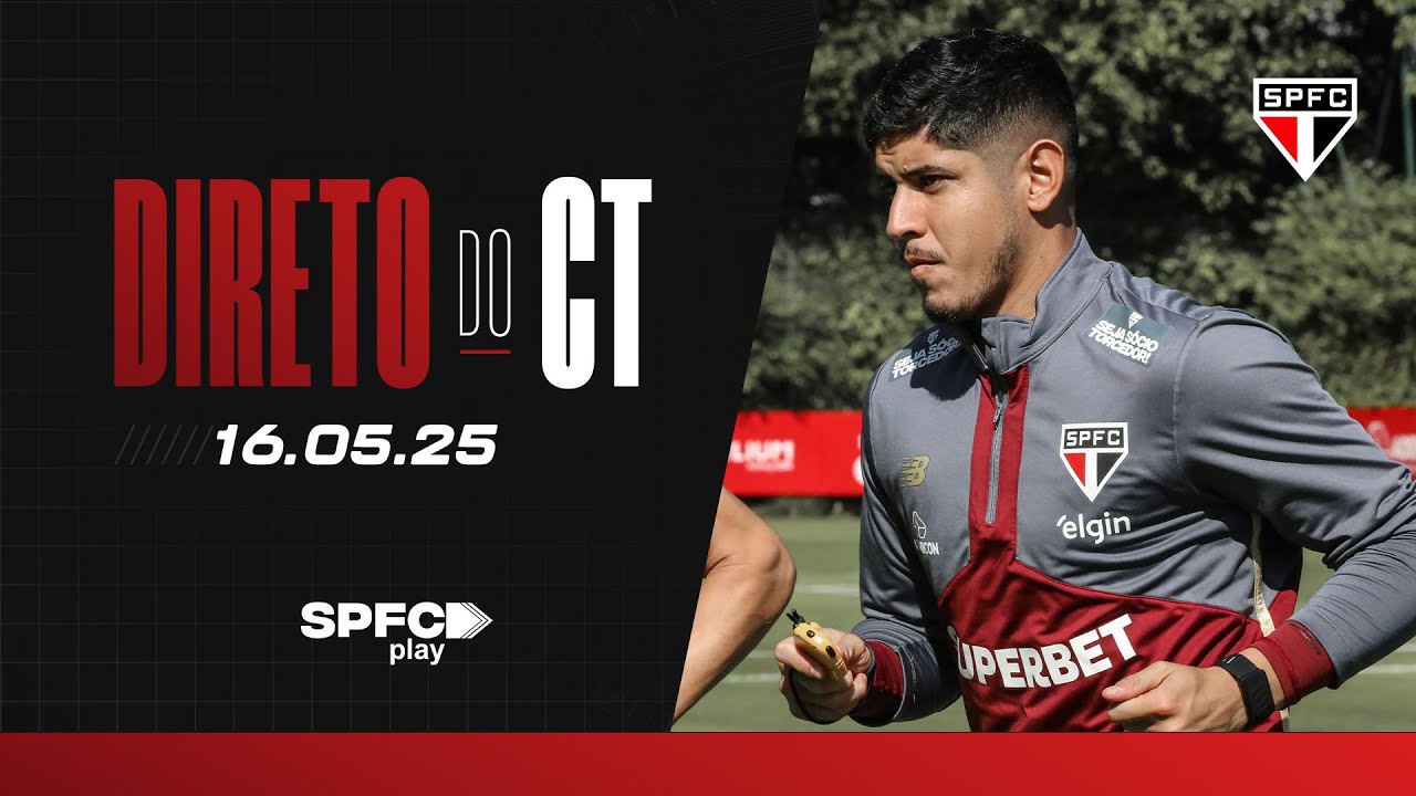 DIRETO DO CT: 16/05/2025 | SPFC PLAY