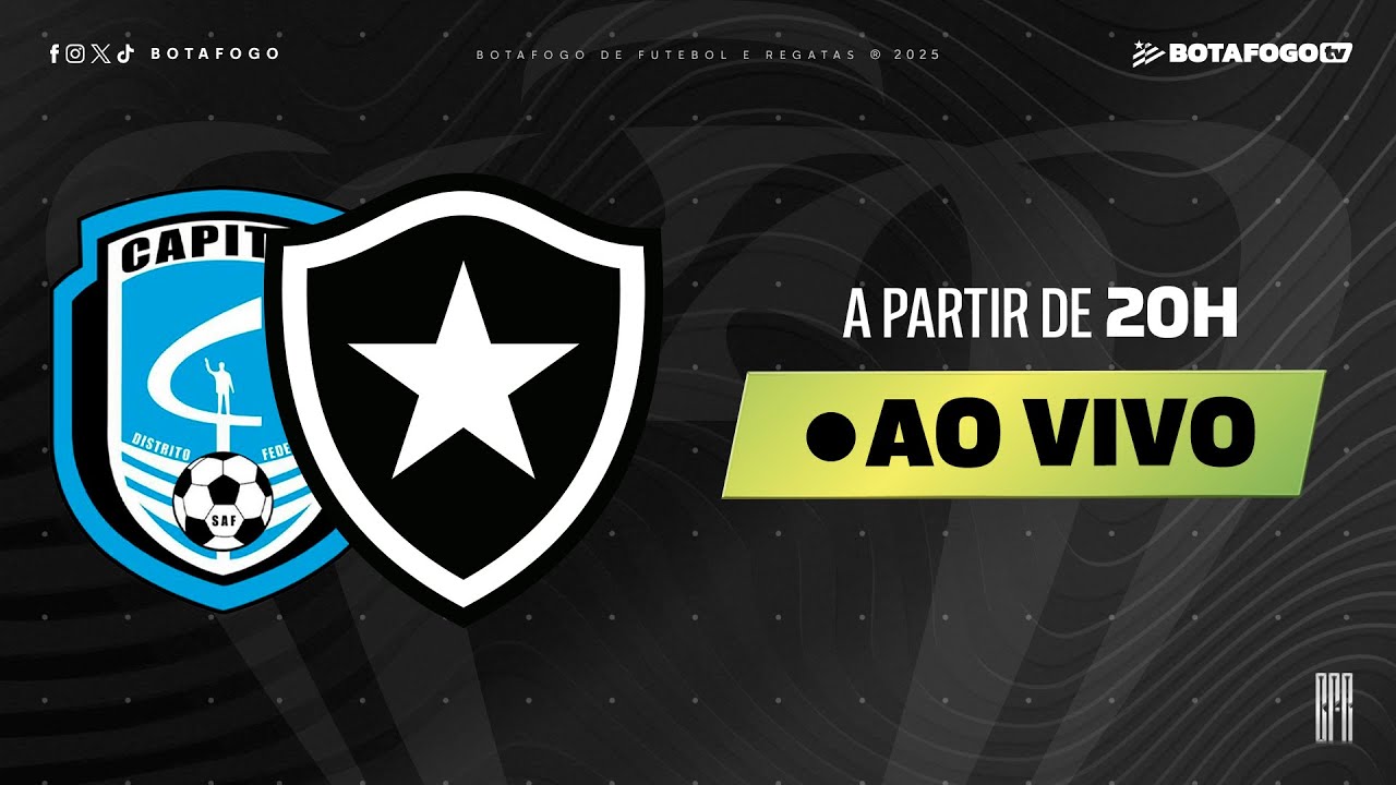 AO VIVO | Capital-DF x Botafogo | Copa do Brasil