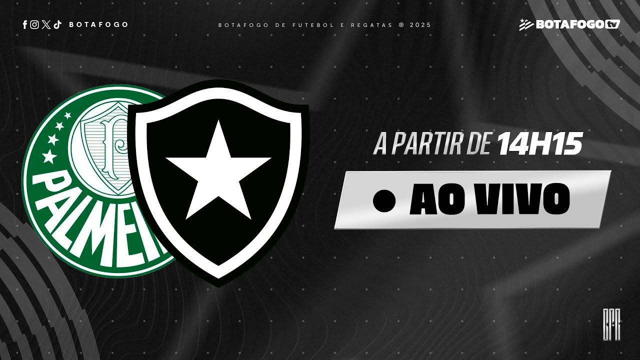AO VIVO | Palmeiras x Botafogo | Brasileiro