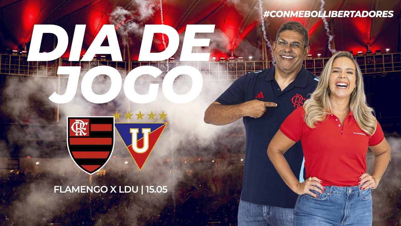 🔴 AO VIVO: FLAMENGO x LDU | PRÉ-JOGO + NARRAÇÃO | CONMEBOL LIBERTADORES (15/05/25)