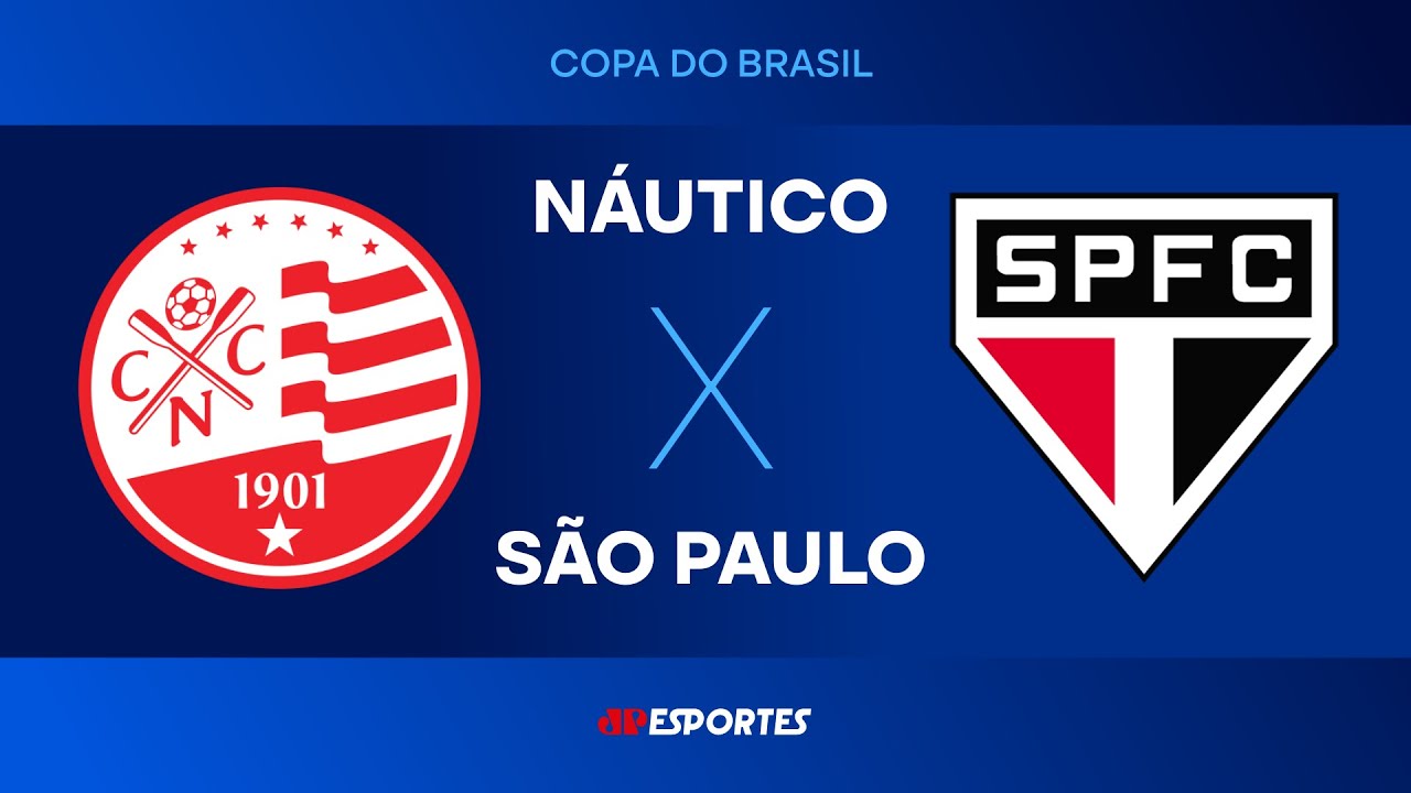 Náutico x São Paulo - AO VIVO - 20/05/2025 - Copa do Brasil