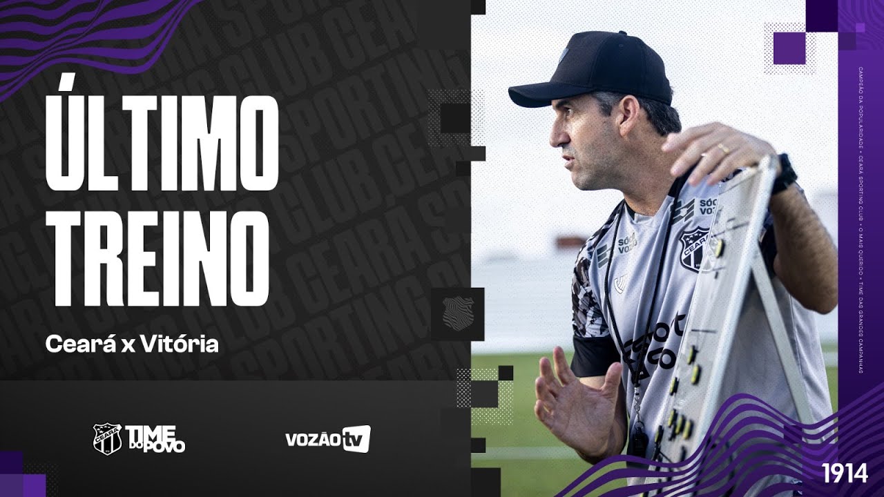 Treinos | Ceará pronto para clássico nordestino com o Vitória