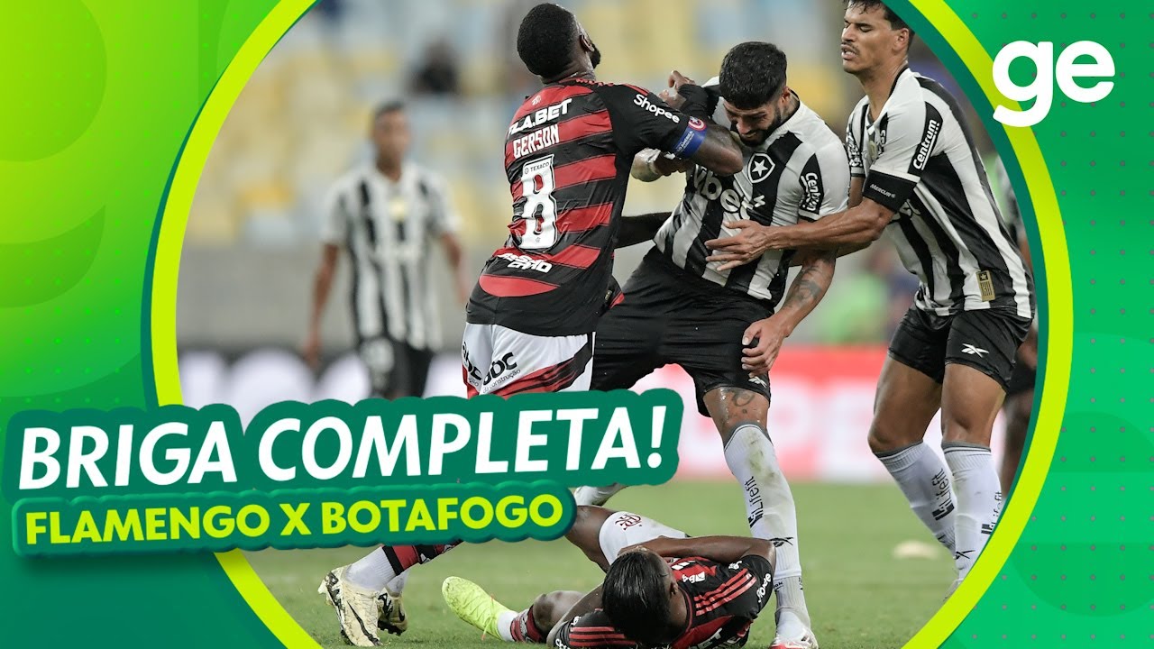 CONFIRA A TRETA COMPLETA ENTRE FLAMENGO X BOTAFOGO | CAMPEONATO CARIOCA 2025 | ge.globo