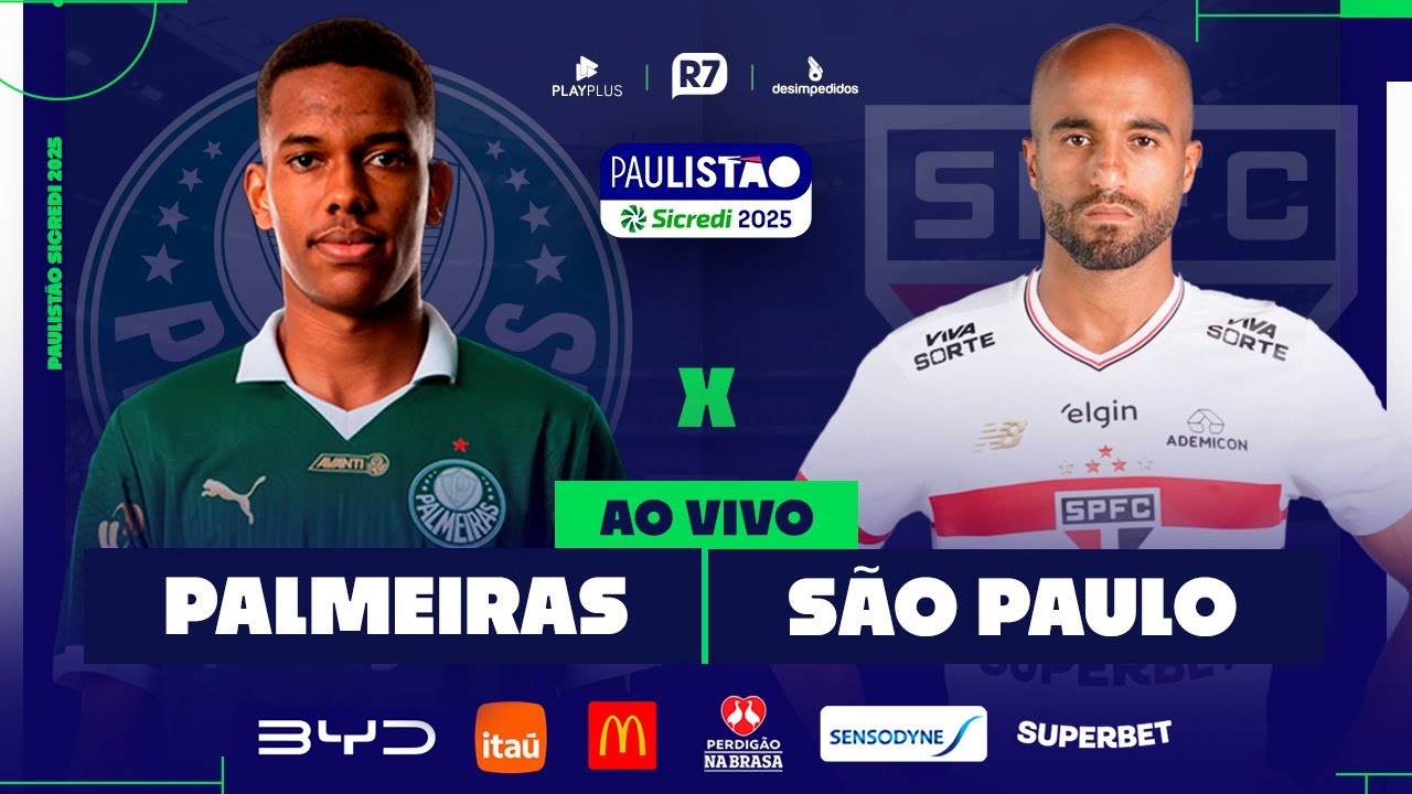 Palmeiras x São Paulo | Paulistão 2025 na RECORD