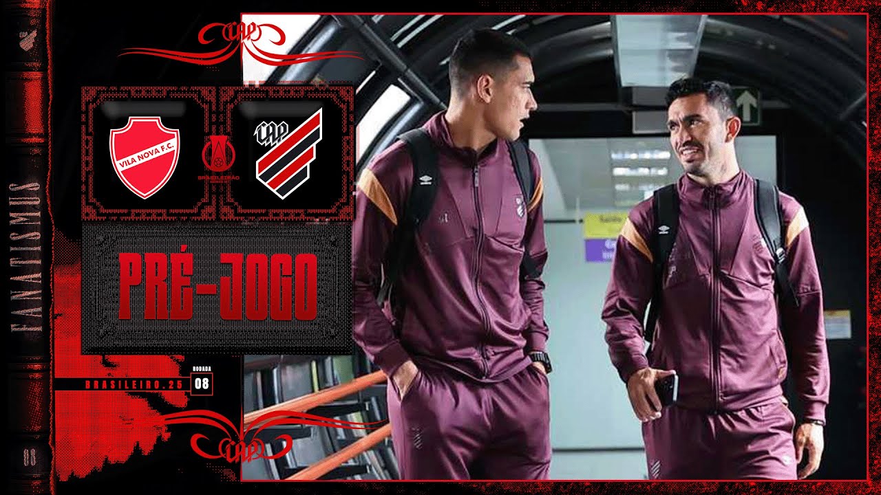 PRÉ-JOGO: ATHLETICO pronto para enfrentar o Vila Nova