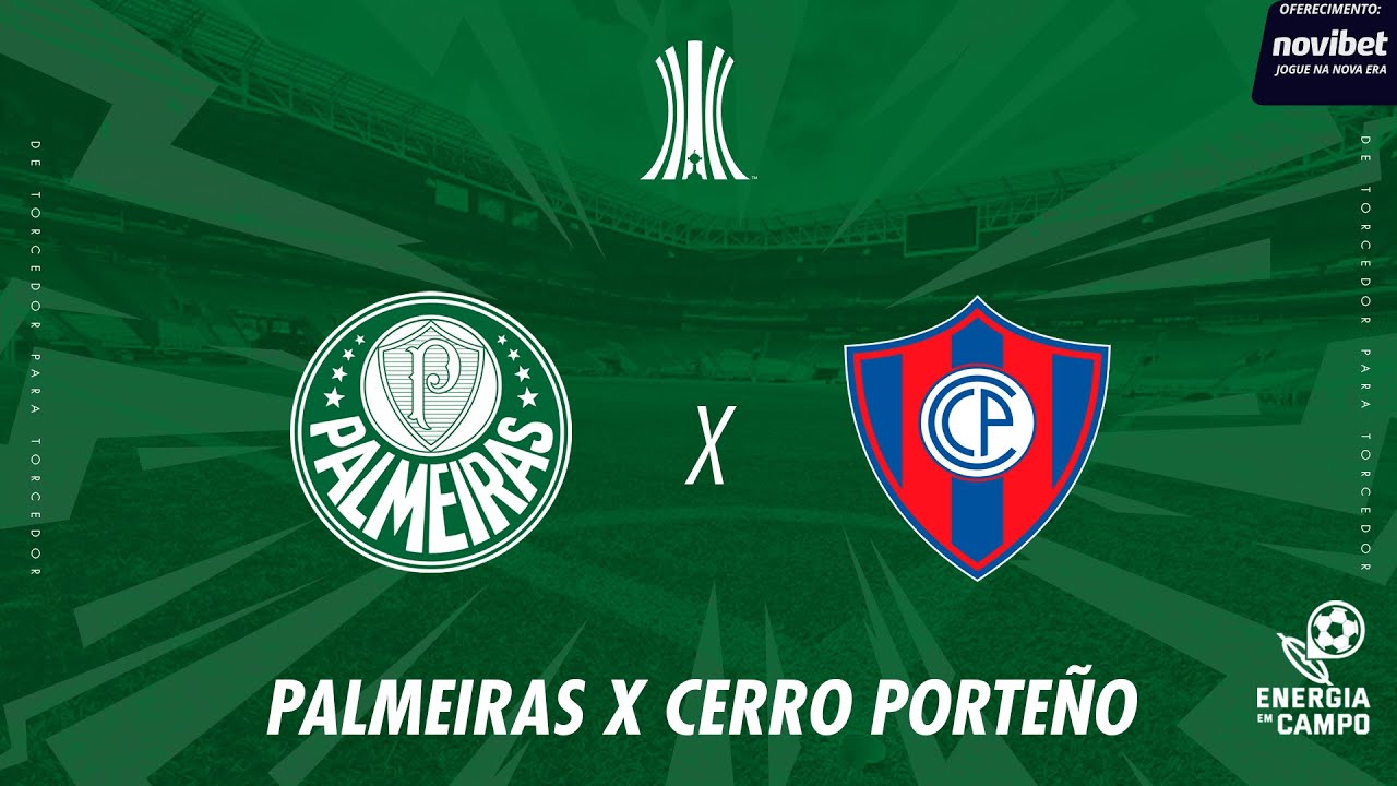 PALMEIRAS X CERRO PORTEÑO - 09/04/2025 - LIBERTADORES - AO VIVO