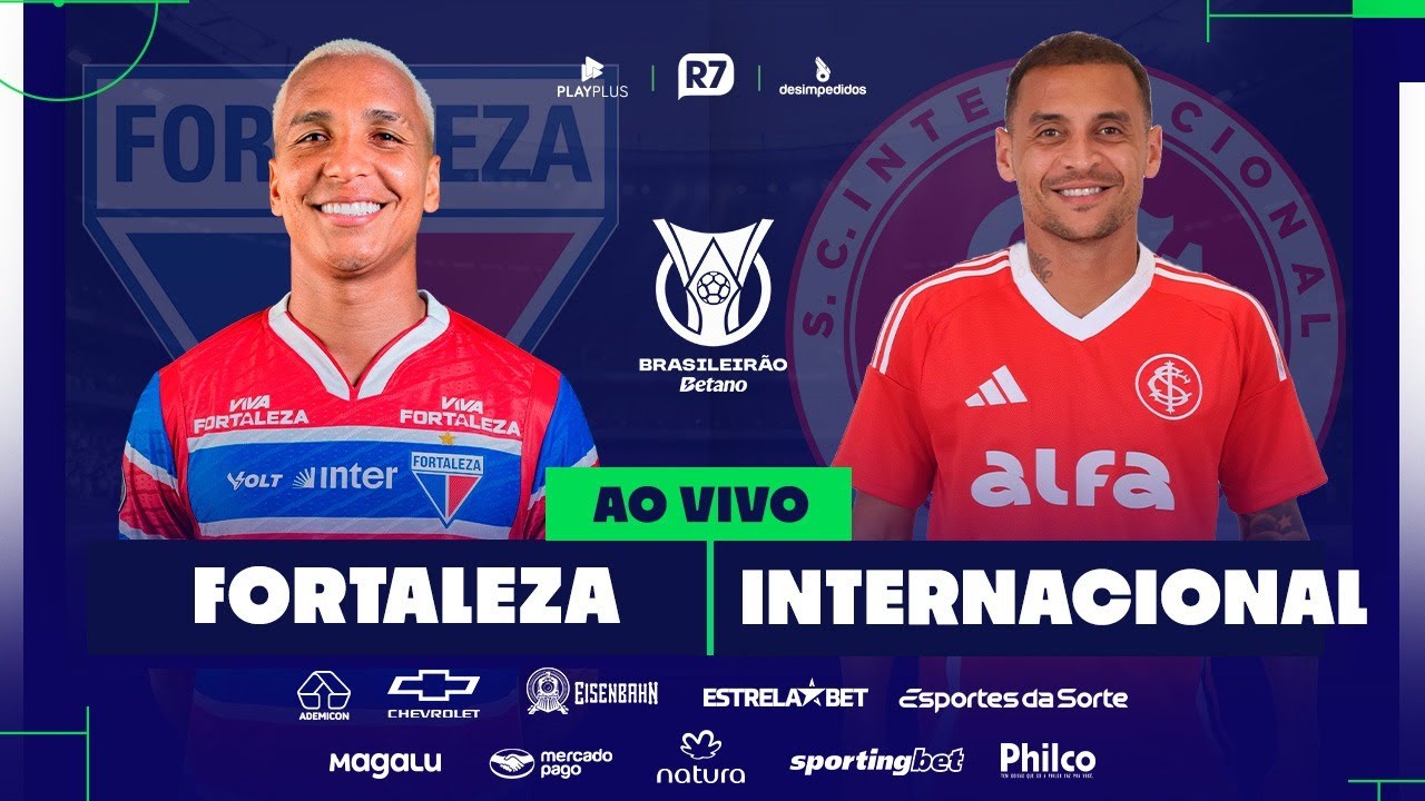 Fortaleza x Internacional | Brasileirão 2025 na RECORD
