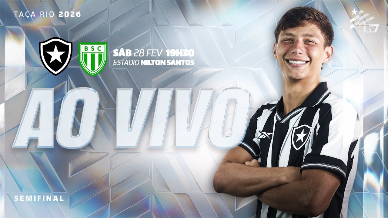 AO VIVO | Botafogo x Boavista | Taça Rio