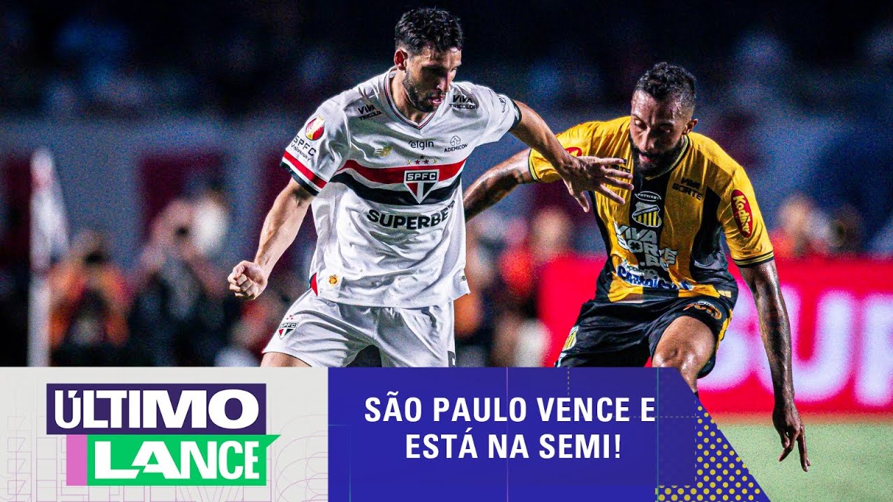 SÃO PAULO VENCE COM CALLERI CRAVANDO E PEGA O PALMEIRAS NA SEMIFINAL DO PAULISTÃO! | ÚLTIMO LANCE