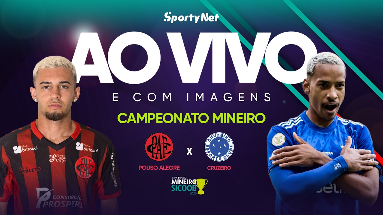 AO VIVO E COM IMAGENS: POUSO ALEGRE X CRUZEIRO | SEMIFINAL | CAMPEONATO MINEIRO