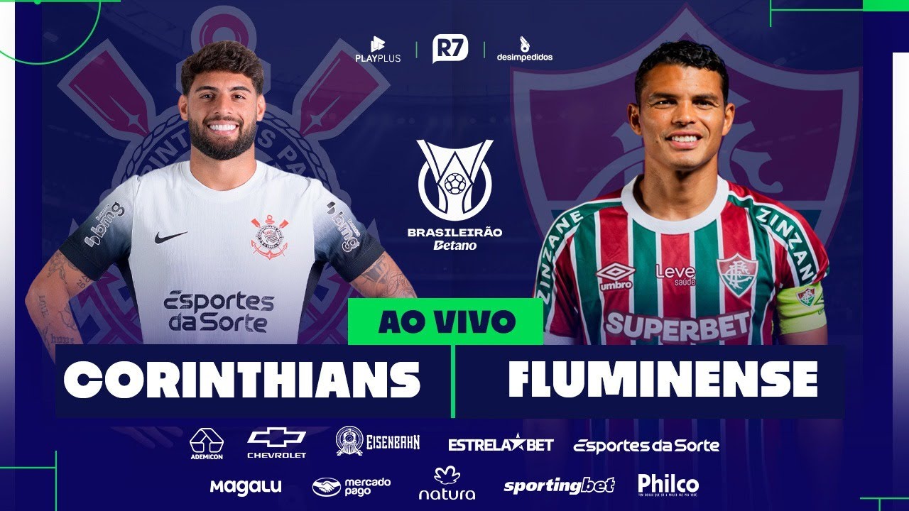 Corinthians x Fluminense | Brasileirão 2025 na RECORD