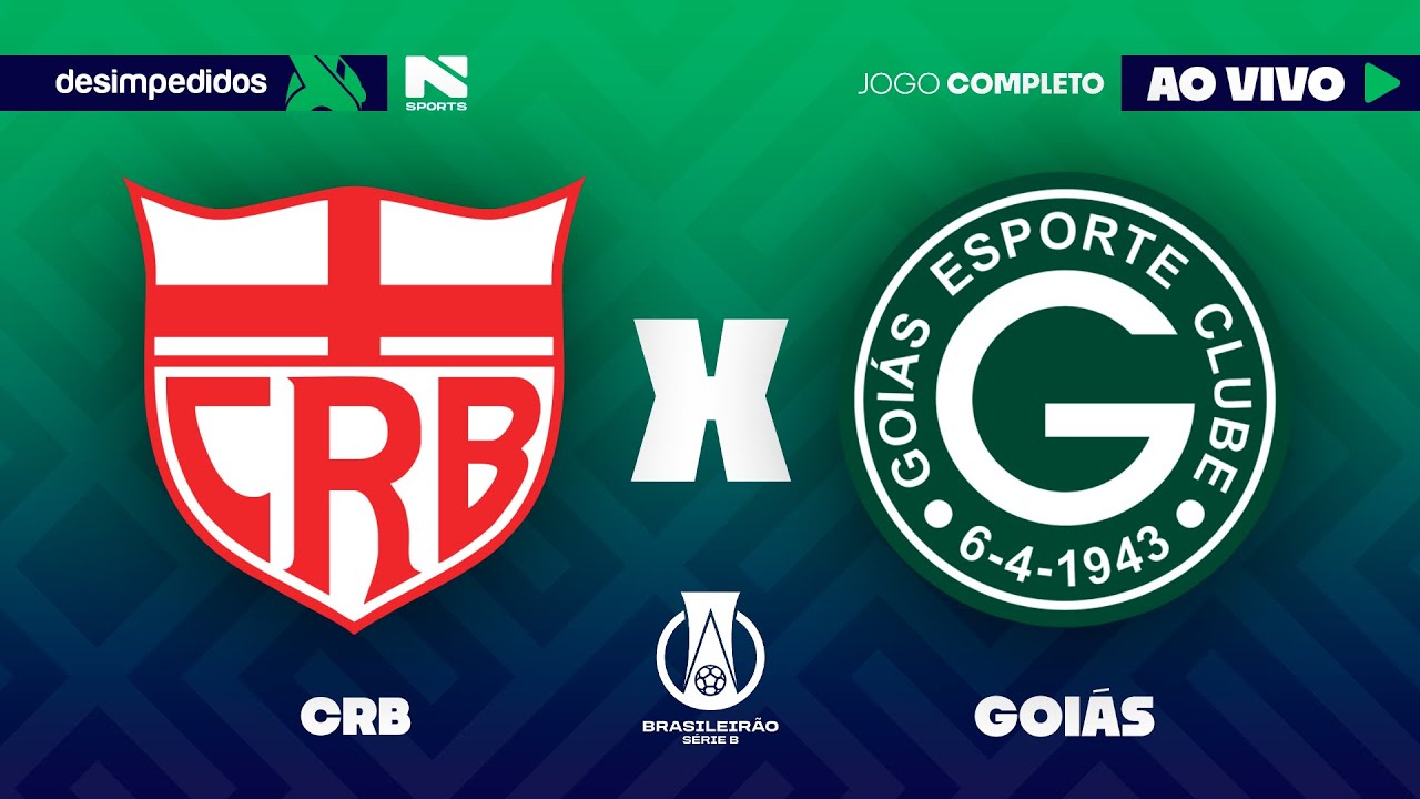 🔴 CRB X GOIÁS | AO VIVO E COM IMAGENS | BRASILEIRÃO SÉRIE B 2025