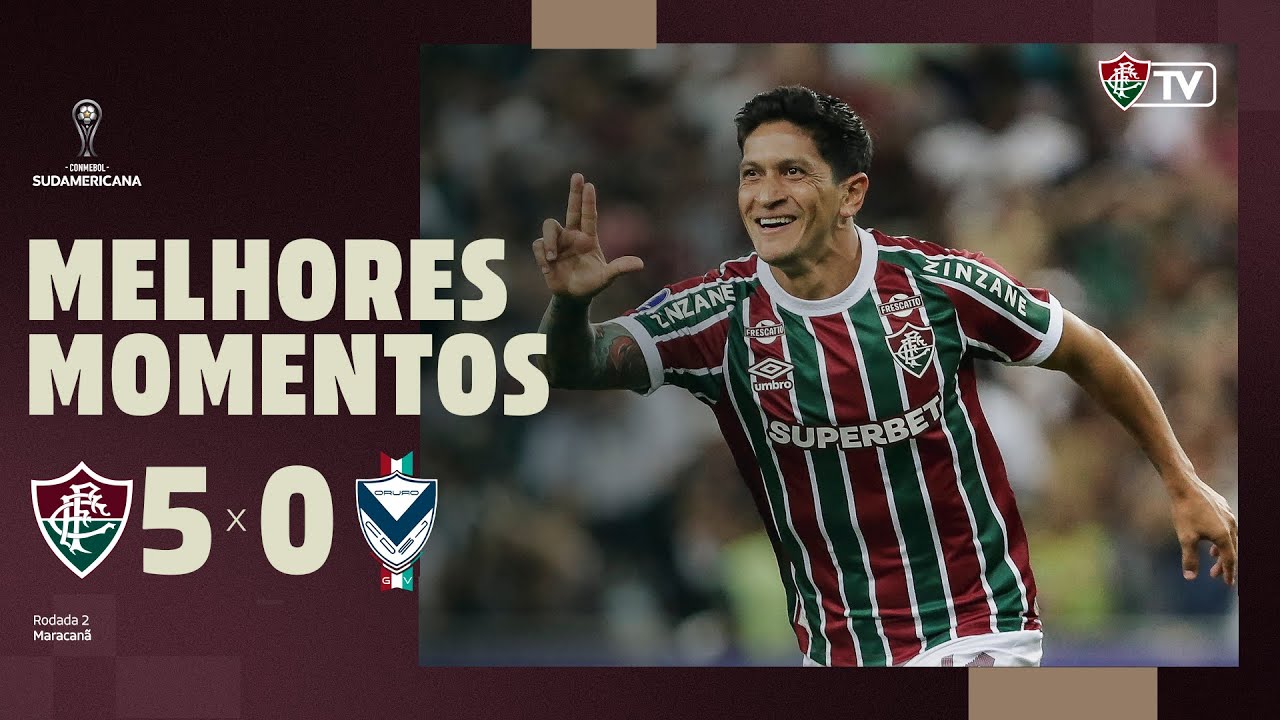 MELHORES MOMENTOS | FLUMINENSE 5 X 0 SAN JOSÉ | CONMEBOL SUL-AMERICANA 2025 | 2ª RODADA