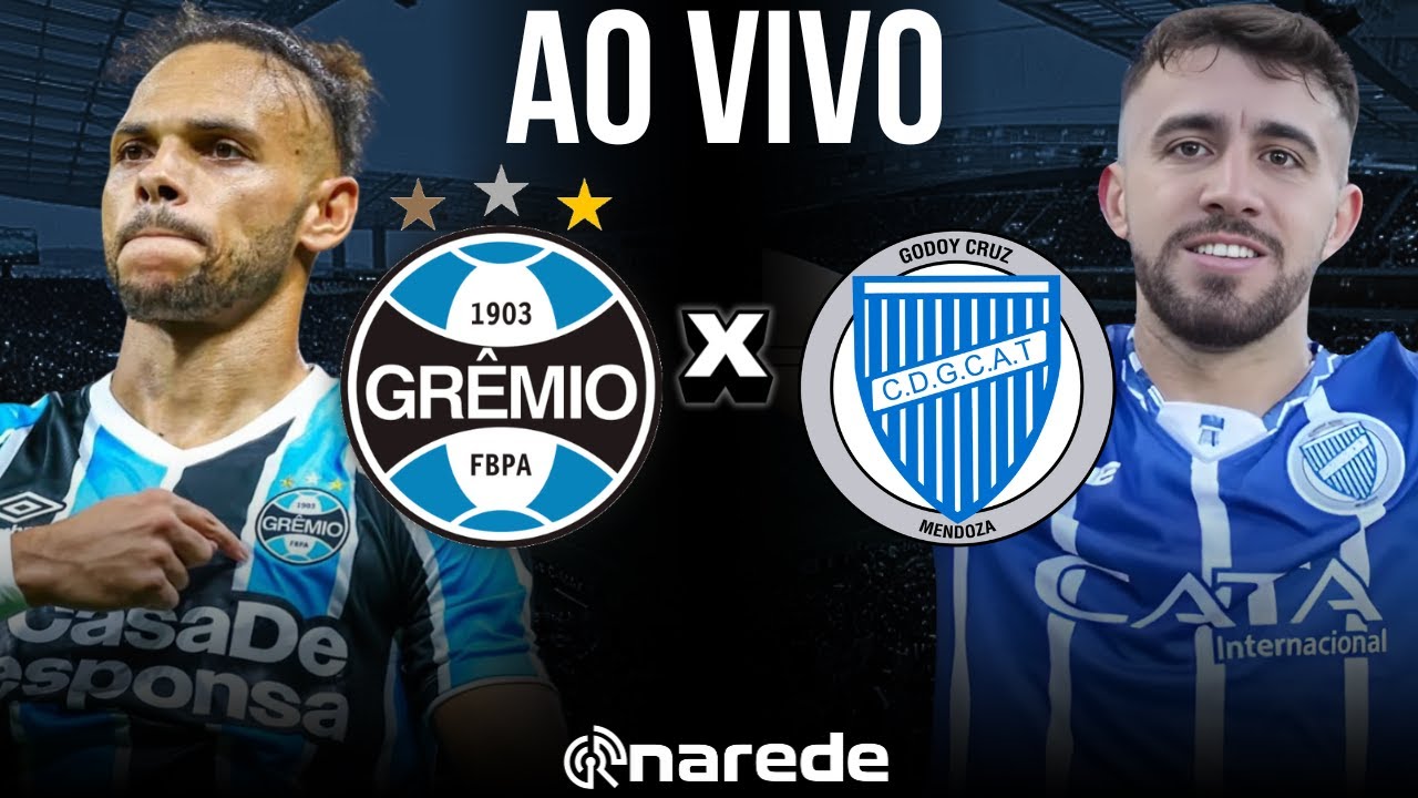 GRÊMIO X GODOY CRUZ COPA SUL-AMERICANA 2025 AO VIVO