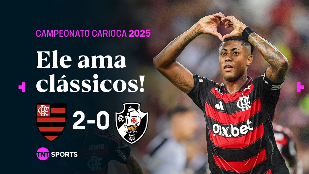 BRUNO HENRIQUE CRAVA E FLA MATA O JOGO COM GOLAÇO APÓS JOGADAÇA DE WESLEY! FLAMENGO 2X0 VASCO