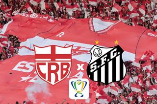 Confira todas as informações de onde assistir CRB x Santos ao vivo hoje pela Copa do Brasil.