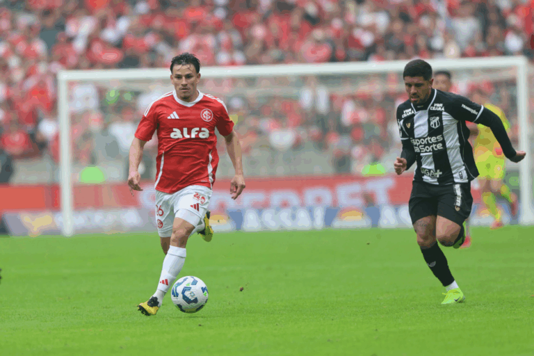 Ceará x Internacional hoje ao vivo pelo Brasileirão (Foto Ricardo Duarte - Internacional)
