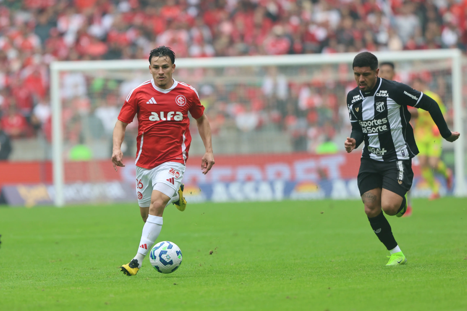 Ceará x Internacional hoje ao vivo pelo Brasileirão (Foto Ricardo Duarte - Internacional)