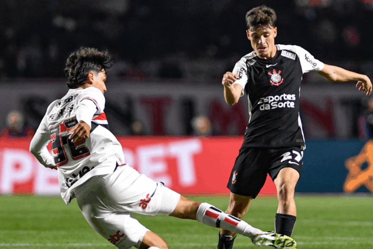 Corinthians x São Paulo hoje ao vivo pelo Brasileirão - Foto: Sports Press / Photo GettyImages