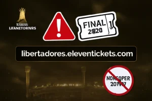 Conmebol alerta: compre ingressos da final da Libertadores 2025 apenas em canais oficiais, site oficial libertadores.eleventickets.com e cuidado com Outsiders Tours