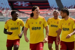 Flamengo treino leve, após goleada por 5 a 1, foca no clássico com o Fluminense dia 19/11 no Maracanã, Filipe Luís define time e clima é positivo
