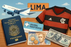 Rumo a Lima: 7 dicas essenciais para torcedores do Flamengo na final da Libertadores em 29 de novembro, documentos, saúde, transporte e dinheiro