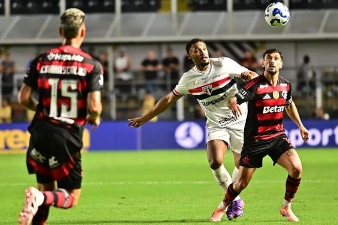 São Paulo x Flamengo pelo Brasileirão 2026 - Imagem Jota Erre/Agif/Gazeta Press