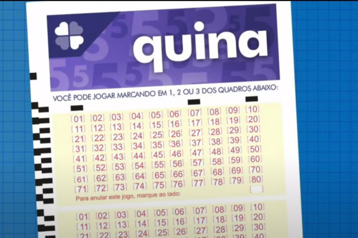 Resultado da Quina 6944 de Hoje (03) - Imagem (Divulgação)