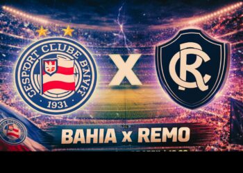 Bahia x Remo - Arte: Gabriel Carvalho/A folha Hoje