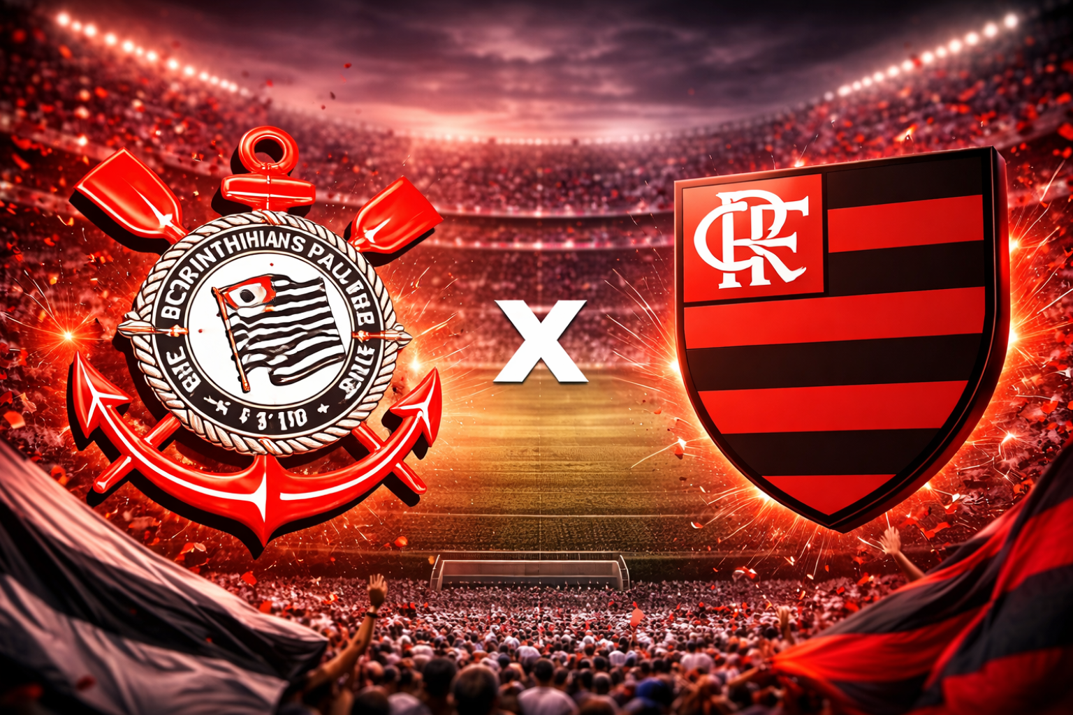 Corinthians x Flamengo Hoje - Onde Assistir Ao Vivo