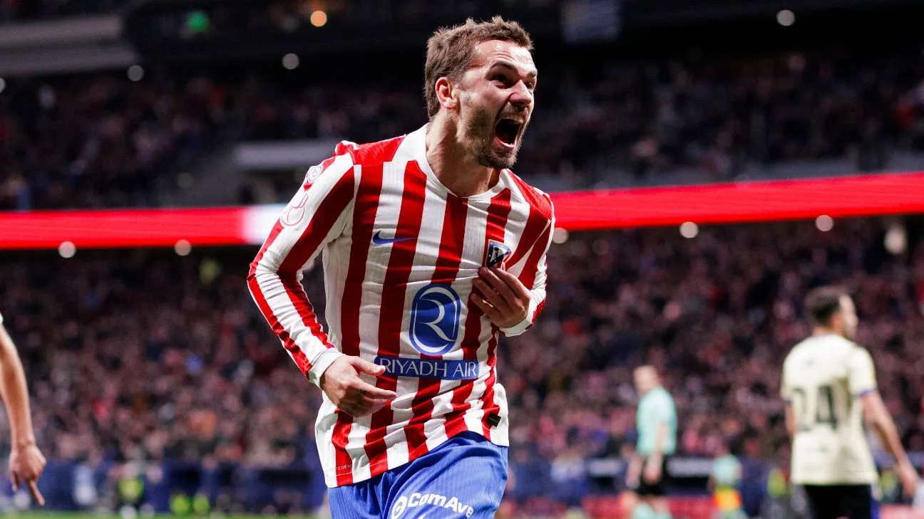Griezmann Despista MLS e Foca no Atlético de Madrid - DENNIS AGYEMAN/Spain DPPI/DPPI via AFP