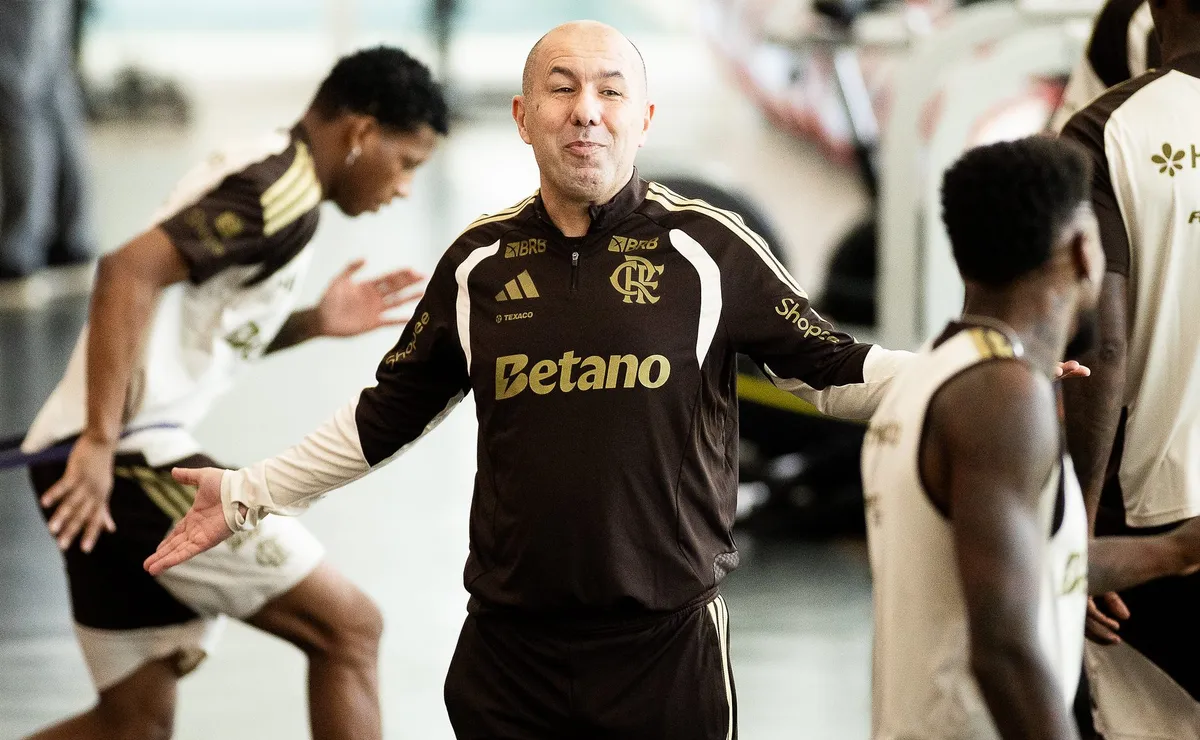 Leonardo Jardim no Flamengo Foto: Gilvan de Souza/Flamengo